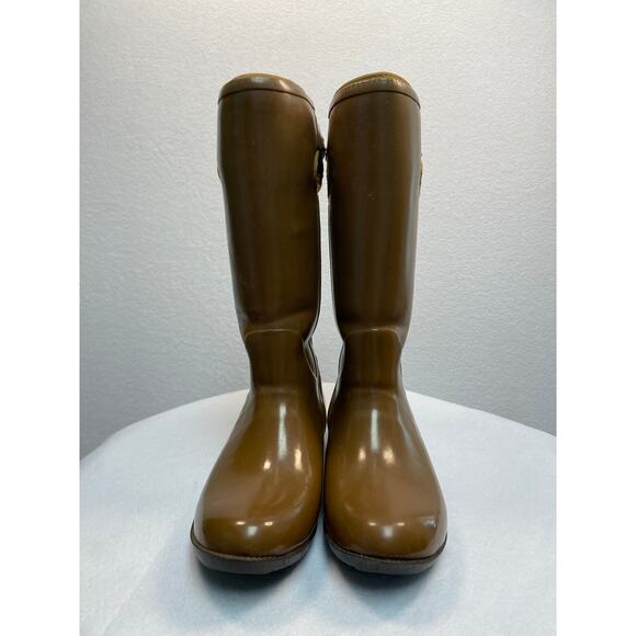 Bogs Women's Brown Classic High Handle Waterproof Rain Boots Size 8 - Picture 2 of 11
